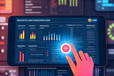 An analytics dashboard showing positive growth metrics and cultural engagement scores.